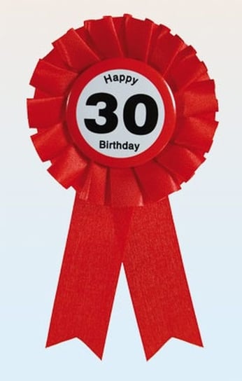 Odznaka urodzinowa, Happy 30 Birthday Kemiś