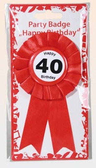 Odznaka urodzinowa, Happy 40 Birthday Kemiś