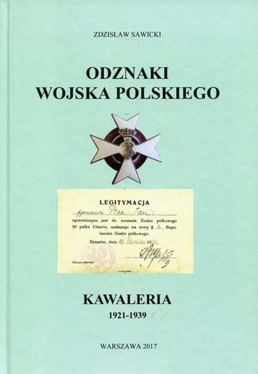 Odznaki Wojska Polskiego Kawaleria 1921-1939 Sawicki Zdzisław