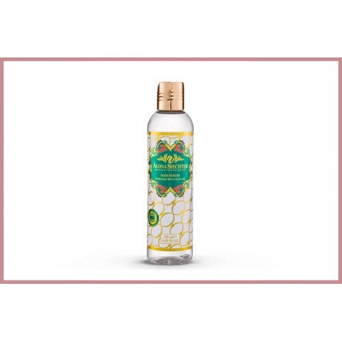 Odżywcze serum do włosów z olejem lnianym, naturalnymi składnikami i minerałami z Morza Martwego Alona Shechter 250 ml Alona Shechter