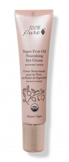 Odżywczy krem ​​pod oczy z olejkiem owocowym – 100% Pure Super Fruit Oil Nourishing Eye Cream 100% Pure