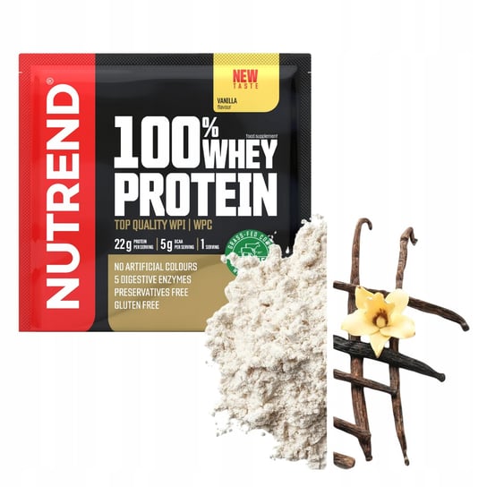 Odżywka białkowa 100% Whey Protein 30g wanilia Nutrend