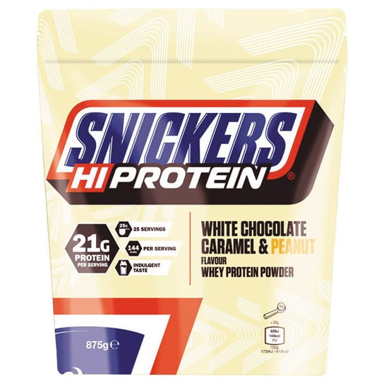 Odżywka Białkowa Koncentrat Mars Snickers High Protein Powder 875G Biała Czekolada Mars