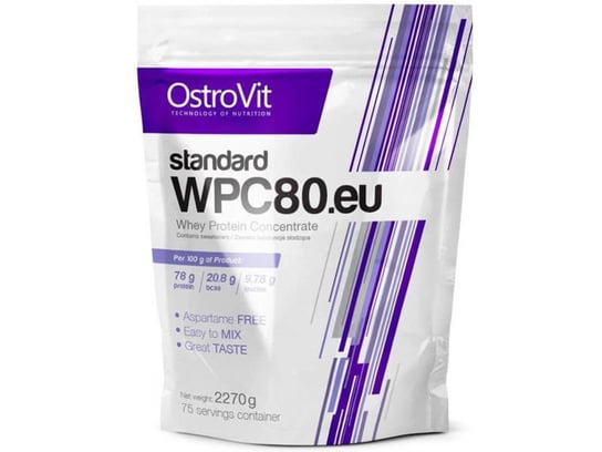 Odżywka bialkowa OSTROVIT WPC80.eu STANDARD, biała czekolada, 2270 g OstroVit