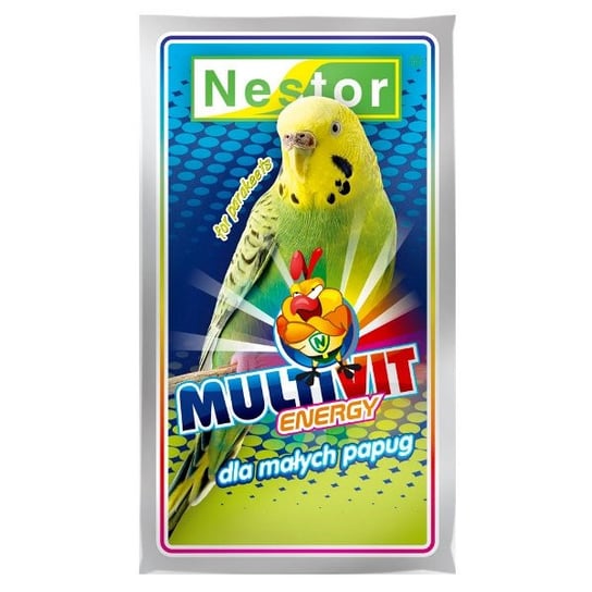 Odżywka dla papużek falistych NESTOR Multivit, 20 g. Nestor