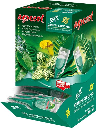 Odżywka do roślin domowych AGRECOL Green Strong 24x30ml Agrecol