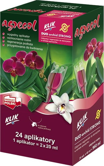 Odżywka Do Storczyków W Okresie Spoczynku Agrecol Duo Orchid Strong 24X40Ml Agrecol