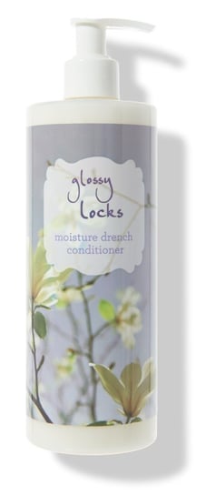 Odżywka do włosów nawilżająca – 100% Pure Glossy Locks - Moisture Drench Conditioner 100% Pure