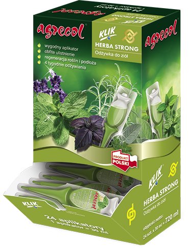 Odżywka do ziół AGRECOL Herba Strong 24x30ml Agrecol