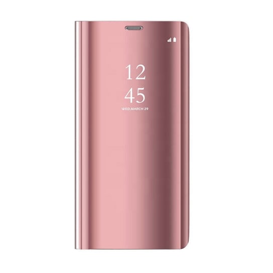 OEM, Etui, Smart Clear View do Samsung Galaxy A02S, różowy SM-A025F, DS (164,2 x 75,9 x 9,1) OEM