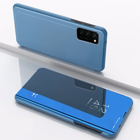 OEM, Etui Smart Clear View do Samsung Galaxy A52 4G, A52 5G, A52S 5G, niebieski OEM