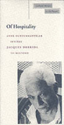 Of Hospitality Derrida Jacques