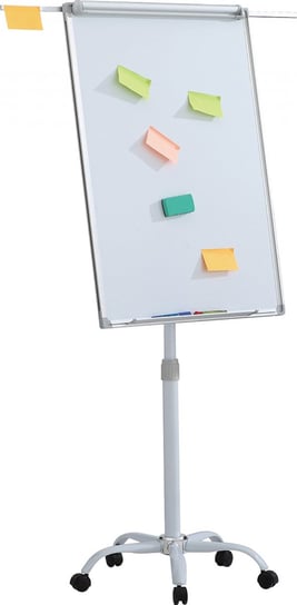 Office Products, Flipchart mobilny 70x100cm tablica suchoś. -magn. aluminiowa rama, z wyciąganymi ramionami Office Products