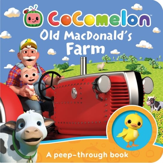 Official Cocomelon: Old MacDonald's Farm: A peep-through book Opracowanie zbiorowe