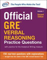 Official GRE Verbal Reasoning Practice Questions Mcgraw-Hill Education Ltd.