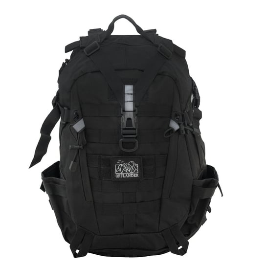 OFFLANDER PLECAK TURYSTYCZNY SURVIVAL TREKKER 25L CZARNY Inna marka