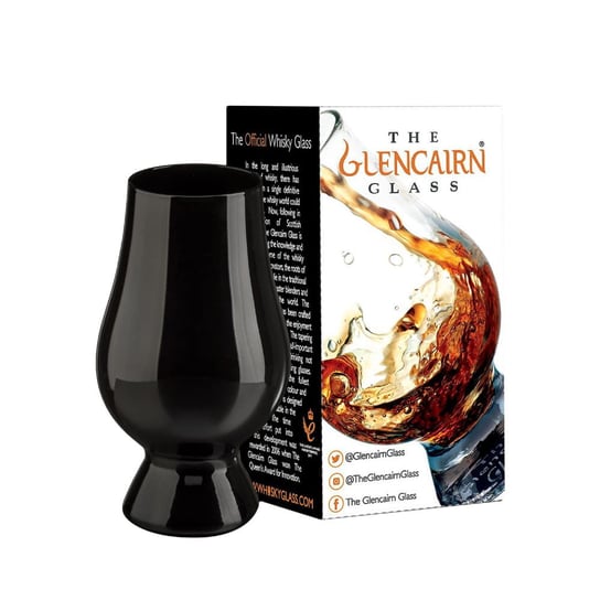 Oficjalna czarna szklanka do degustacji whisky Glencairn Glass w ozdobnym opakowaniu 1 szt. Glencairn
