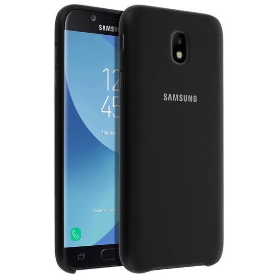 Oficjalne Dwuwarstwowe Etui Samsung, Backcover Do Samsunga Galaxy J7 2017 – Czarne Samsung