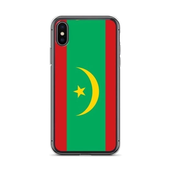 Oficjalne etui z flagą Mauretanii na iPhone'a XS Inny producent (majster PL)