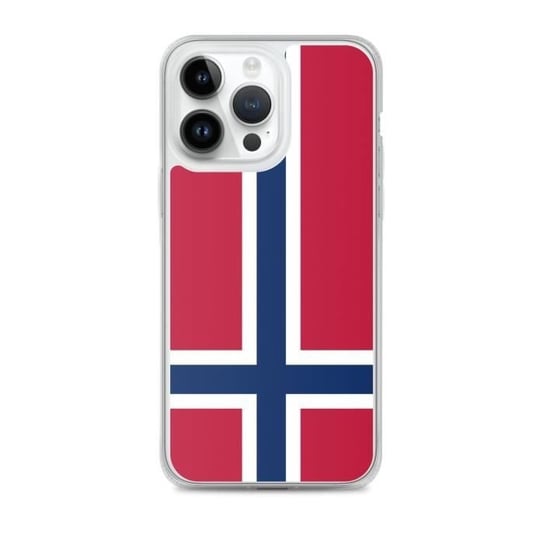 Oficjalne etui z flagą norweską na iPhone'a 14 Pro Max Inny producent (majster PL)