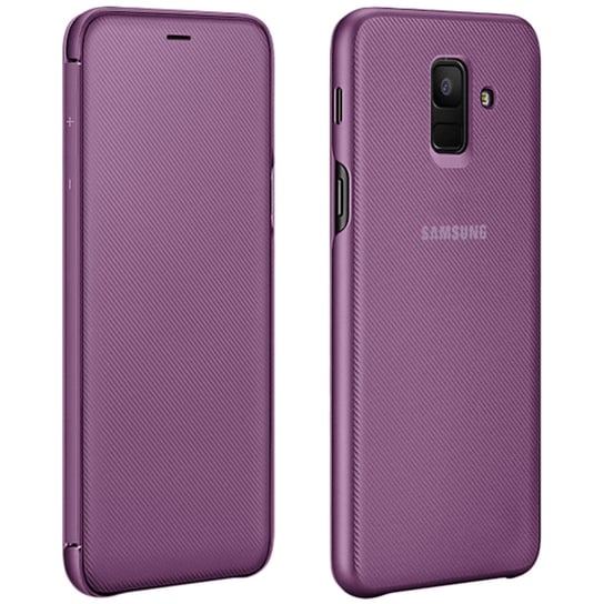 Oficjalne etui z klapką Samsung, EF-WA605 do Samsunga Galaxy J6 – fioletowe Samsung