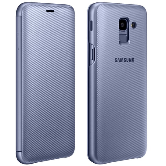 Oficjalne etui z klapką Samsung, EF-WA605 do Samsunga Galaxy J6 – szare Samsung