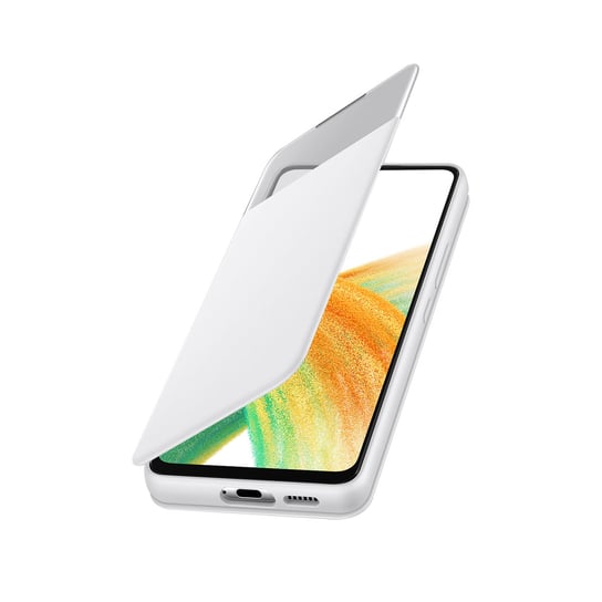 Oficjalne etui z okienkiem S View do Samsunga Galaxy A33 5G w kolorze białym Samsung