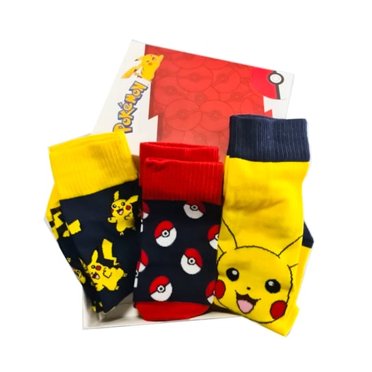 Oficjalne skarpetki Pokemon dla dorosłych (zestaw 3 sztuk) Inna marka