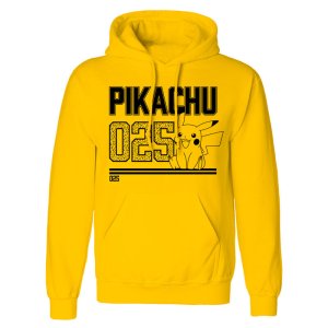 Oficjalnie licencjonowana koszulka Pokemon Pikachu Line Art w kolorze żółtym PlatinumGames