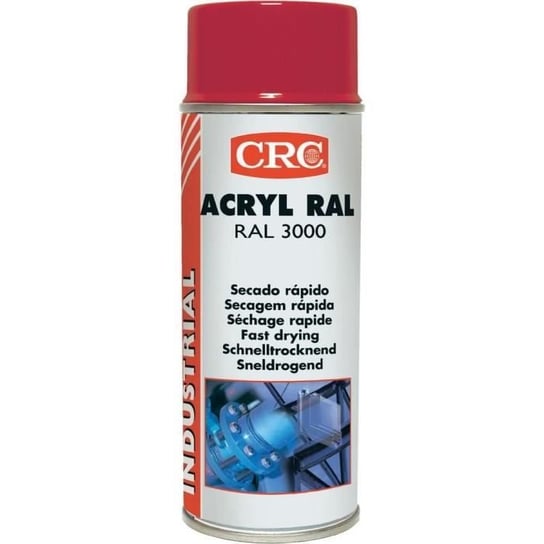 Ognistoczerwona farba akrylowa 400 ml CRC RAL 3000 Inna marka