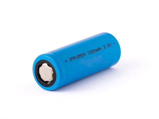 Ogniwo LiFePo4 IFR 18500 - 1200mAh 3,2V plus płaski EIzfan