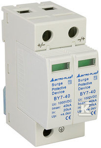Ogranicznik przepięć PV 2P (T2 DC) 1000VDC BY7-40/2-1000 Elektro-Plast Opatówek