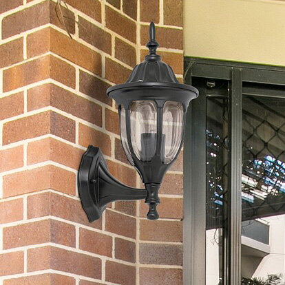 Ogrodowa LAMPA latarenka MILANO 8342 Rabalux zewnętrzna OPRAWA klasyczny KINKIET ścienny elewacyjny outdoor IP43 czarny Rabalux