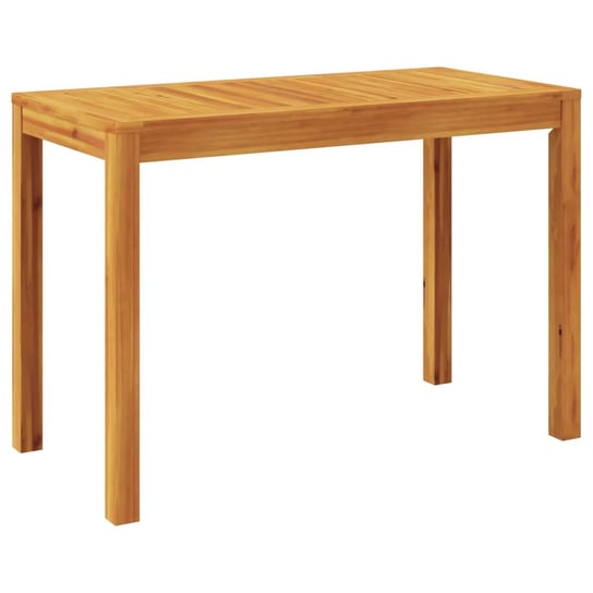 Ogrodowy stół jadalniany, 110x55x75 cm, lite drewn vidaXL