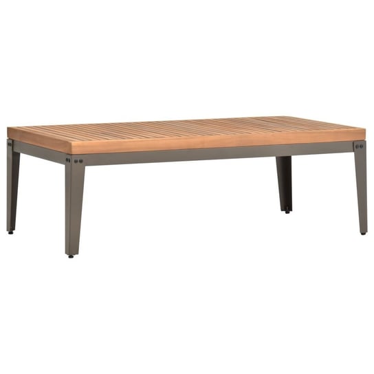 Ogrodowy stolik kawowy vidaXL, 110x55x36 cm, lite drewno akacjowe vidaXL