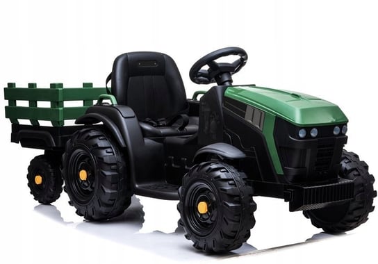 Ogromny Traktor Autko Na Akumulator Światła Audio Mp3 Pilot + Przyczepka Lean Toys