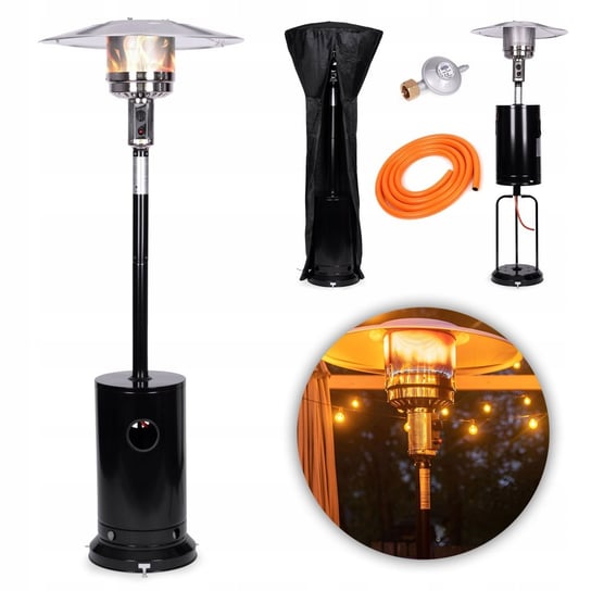 Ogrzewacz parasol gazowy grzejnik 13 kw szklany na ogród patio MultiGarden