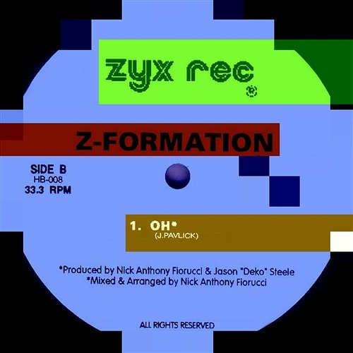 Oh (Remixes) Z-formation