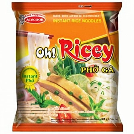 OH!Ricey Pho Ga, zupa o smaku kurczaka z makaronem ryżowym 62g - Acecook Acecook
