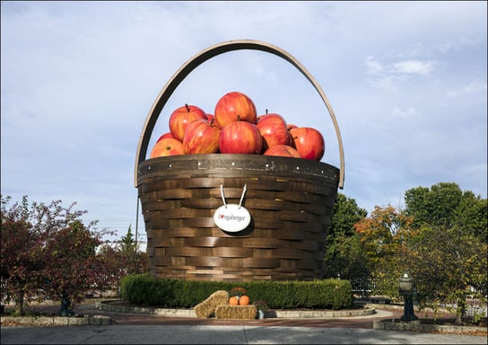 Ohio’s Big Basket in Newark., Carol Highsmith - plakat 29,7x21 cm Galeria Plakatu