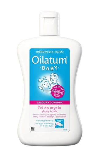 Oilatum, Baby, Żel do mycia głowy i ciała dla niemowląt i dzieci, 300 ml Oilatum Baby