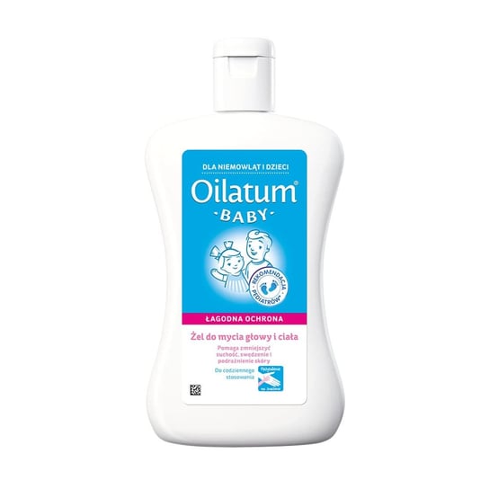 Oilatum Baby, Żel do mycia głowy i ciała, łagodna ochrona, 300 ml Oilatum Baby