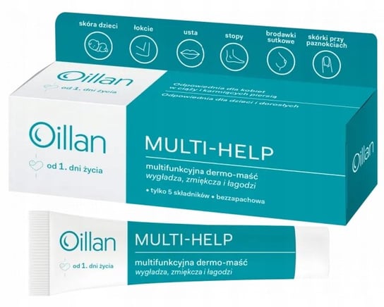 Oillan Multi-Help Multifunkcyjna Dermo Maść 12 G Oceanic