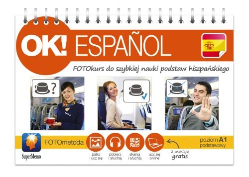 OK! Español. FOTOkurs do szybkiej nauki podstaw hiszpańskiego Wajda Natalia