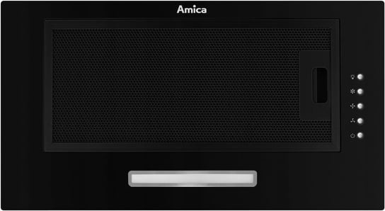 Okap meblowy Amica OMP6211B 60cm wydajność 250m3/h LED 4W SlimSize Czarny Amica