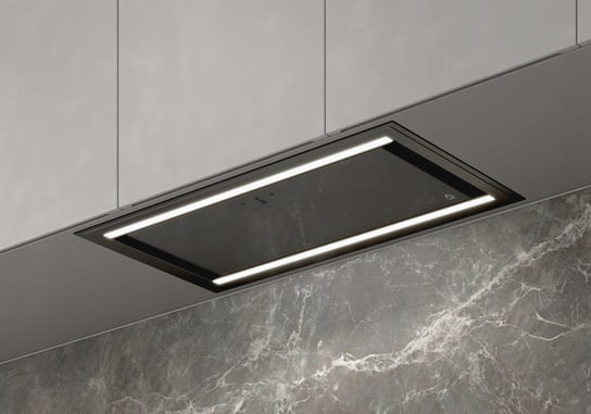 Okap podszafkowy Ciarko Design Duo Black 55 cm 180-670 m3/h 39-69dB LED Ciarko