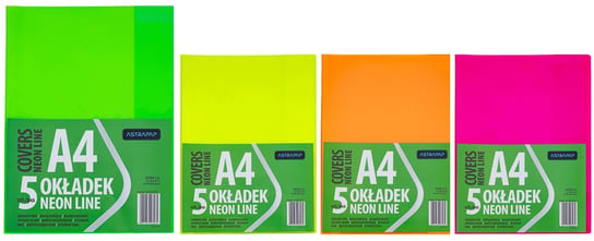 Okładka A4 Neon Line 5szt Astra Astra