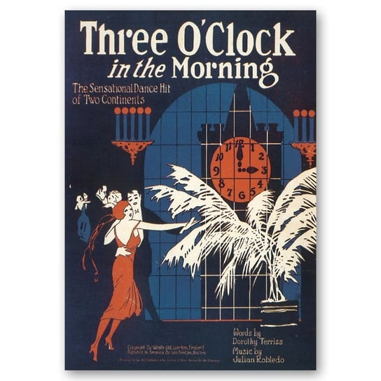 Okładka muzyczna 3 O'Clock In The Morning 50x70 Legendarte