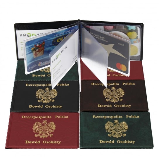 Okładka na dowód osobisty miękka Nd42 Km Plastik 498526 KM PLASTIK