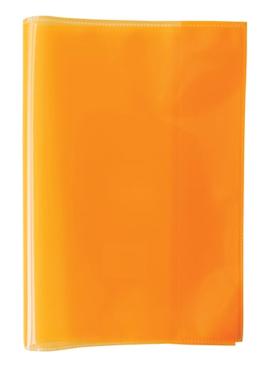 Okładka na zeszyt gimboo, krystaliczna, A5, 150 mikr., pomarańczowa Gimboo